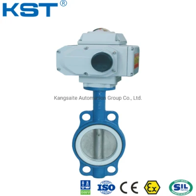 Вафли промышленного использования Kst/Kt/OEM с приводом от двигателя цена эксцентриковый клапан-бабочка