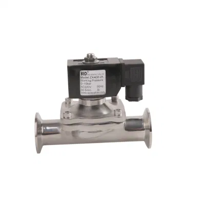 Стандартные санитарные детали SUS304/SUS316 Водяной электромагнитный клапан
